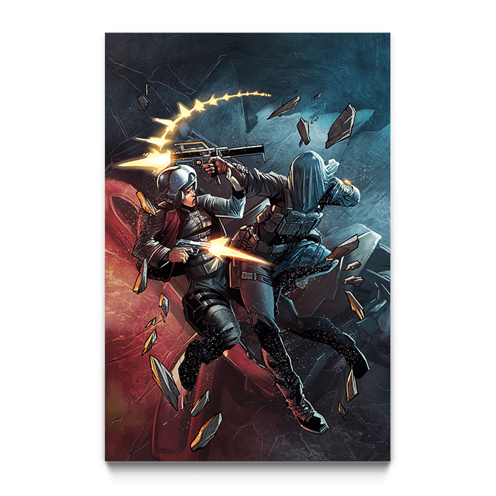 Nokk vs Thunderbird - North Star - Six Siege art - Fine Art Print